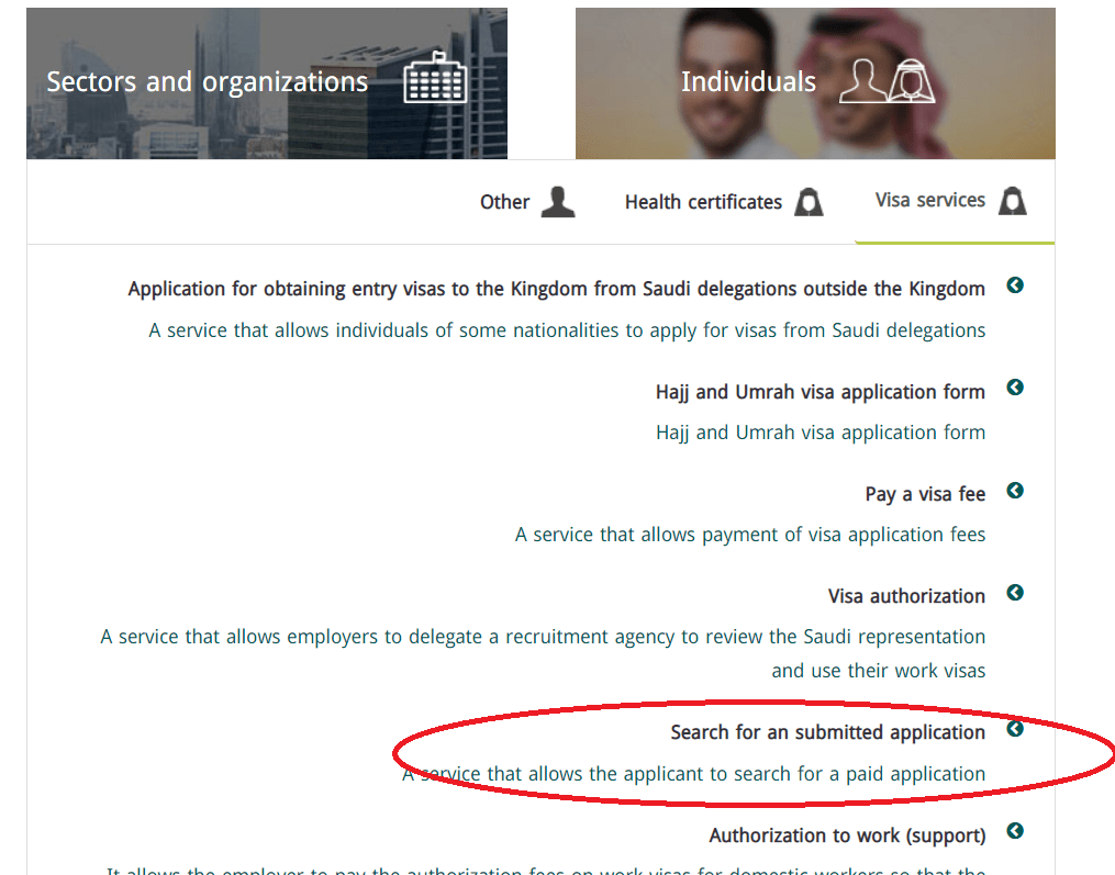 How to Check Saudi Arabia Visa Status Online
